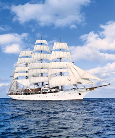 Photo of Sea Cloud II ship at sea