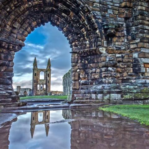 PHOTO St. Andrews Cathedral, Scotland