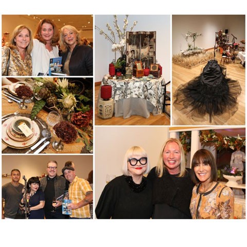 collage of photos of the Museum patrons from 2018 Art of the Table event