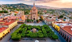 Aerial view of San Miguel de Allende