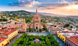 Aerial view of San Miguel