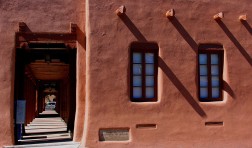 IMAGE Santa Fe adobe, photograph by Karol M