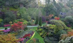 Italian Garden, Butchart Gardens, photo courtesy of Butchart Gardens