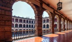 Photo from balcony at National Palace, Mexico CIty