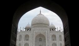 View of Taj Mahal from the Guest House, Lisa Hill