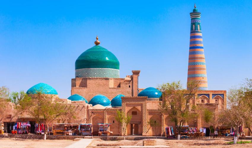 Islam Khodja Minaret at Itchan Kala, Khiva